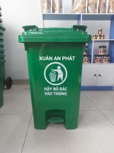 thung rac dap chan tai Xuan An Phat